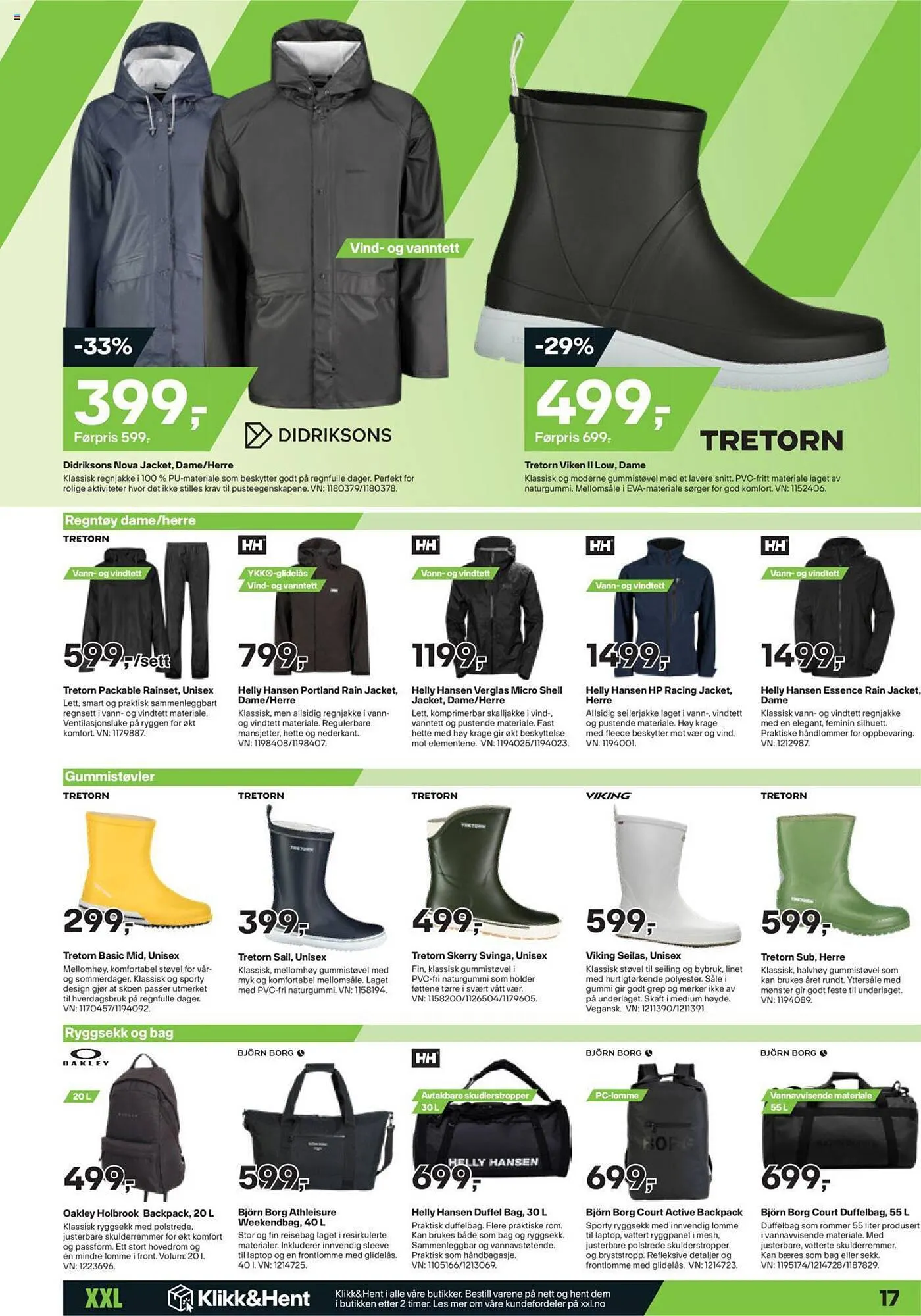 XXL Sport Kundeavis fra 18. september til 24. september 2023 - kundeavisside 17