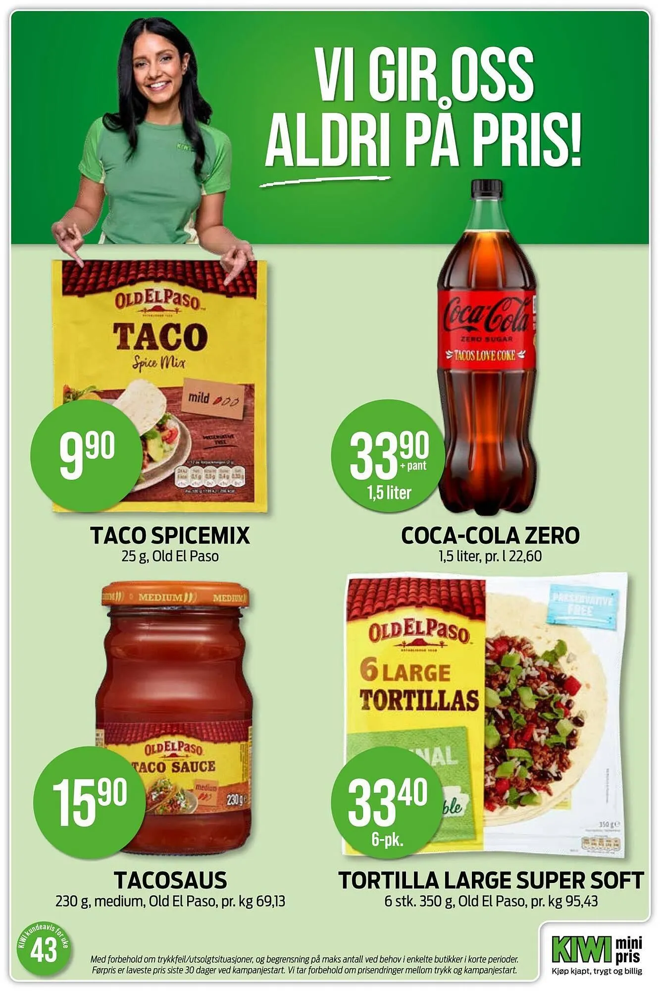 Kiwi kundeavis fra 20. oktober til 26. oktober 2025 - kundeavisside 22