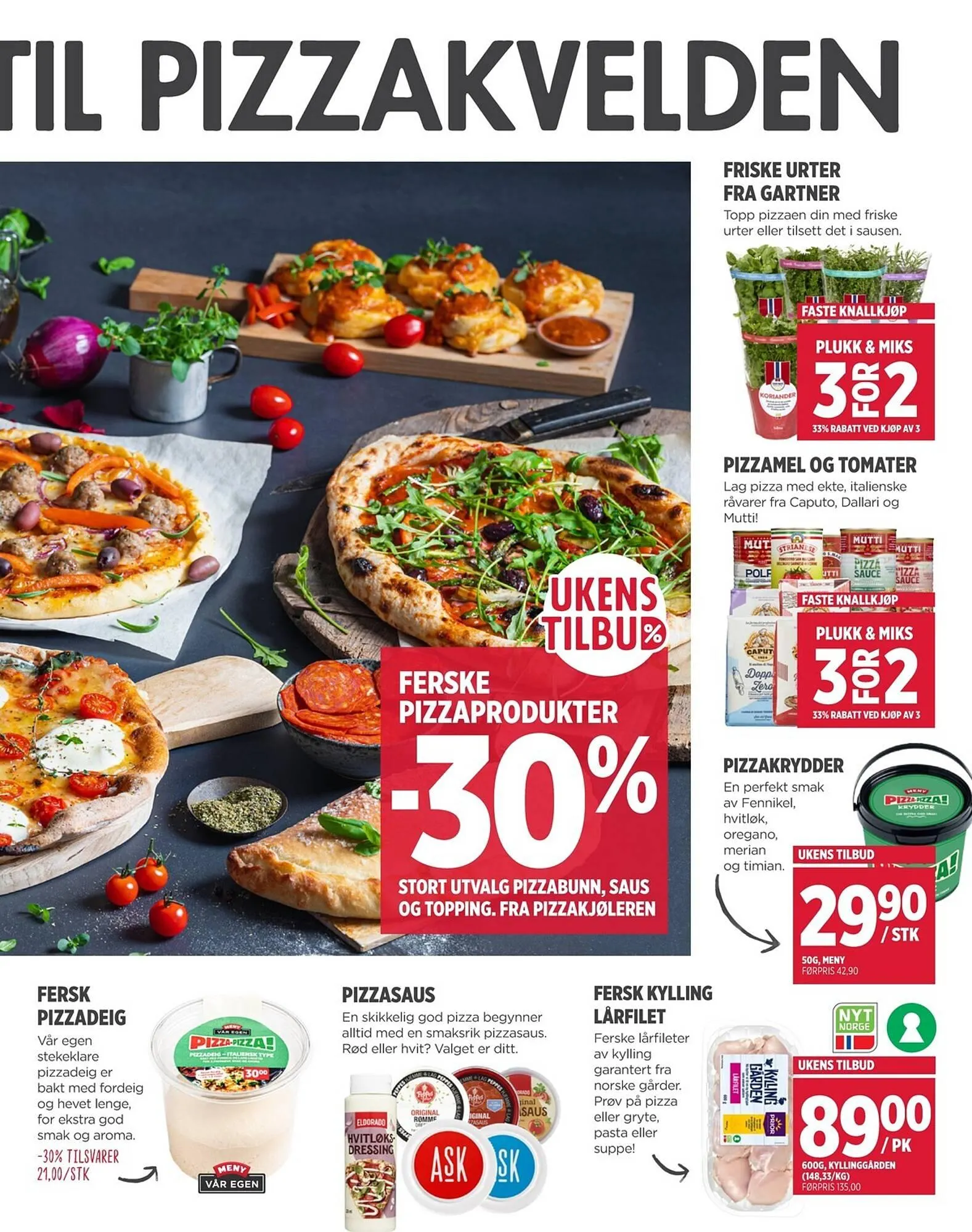 Meny kundeavis fra 16. februar til 21. februar 2026 - kundeavisside 3