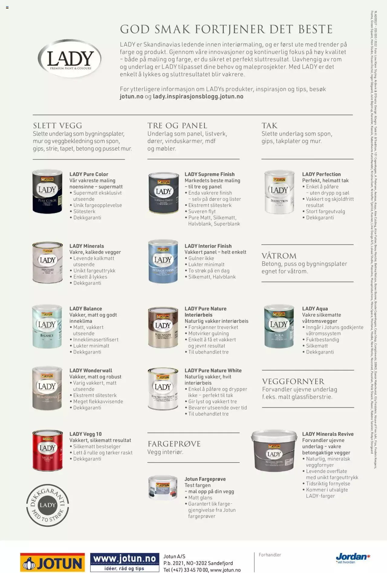 Obs Bygg - Jotun Stories fargekart fra 1. januar til 31. desember 2023 - kundeavisside 24
