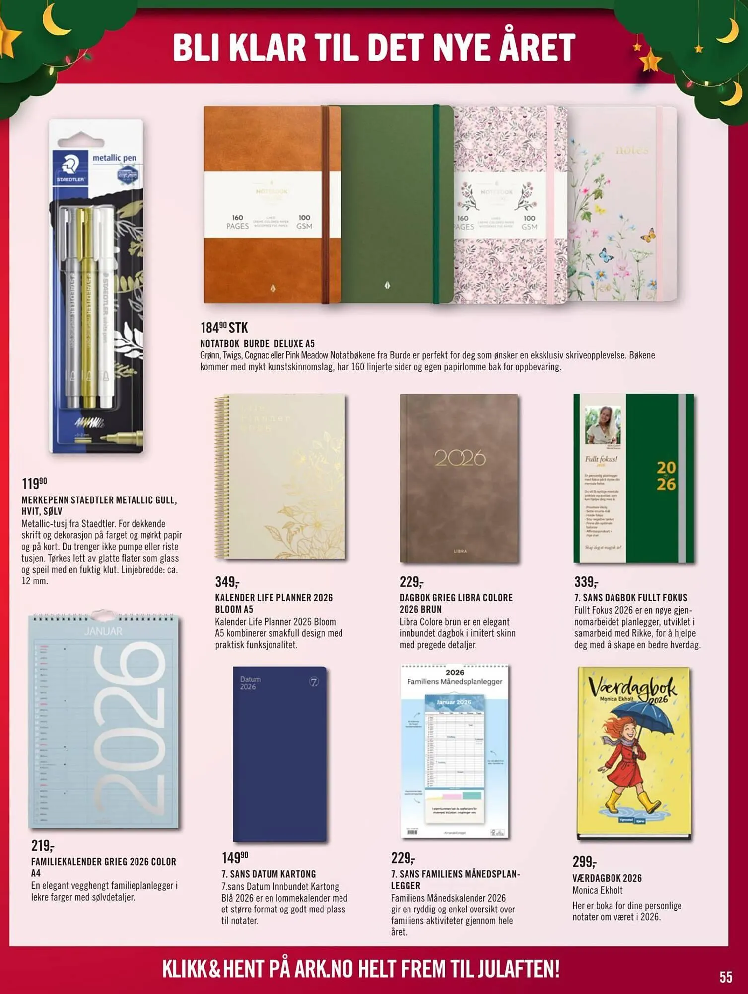 Ark Bokhandel kundeavis fra 1. desember til 25. desember 2025 - kundeavisside 55