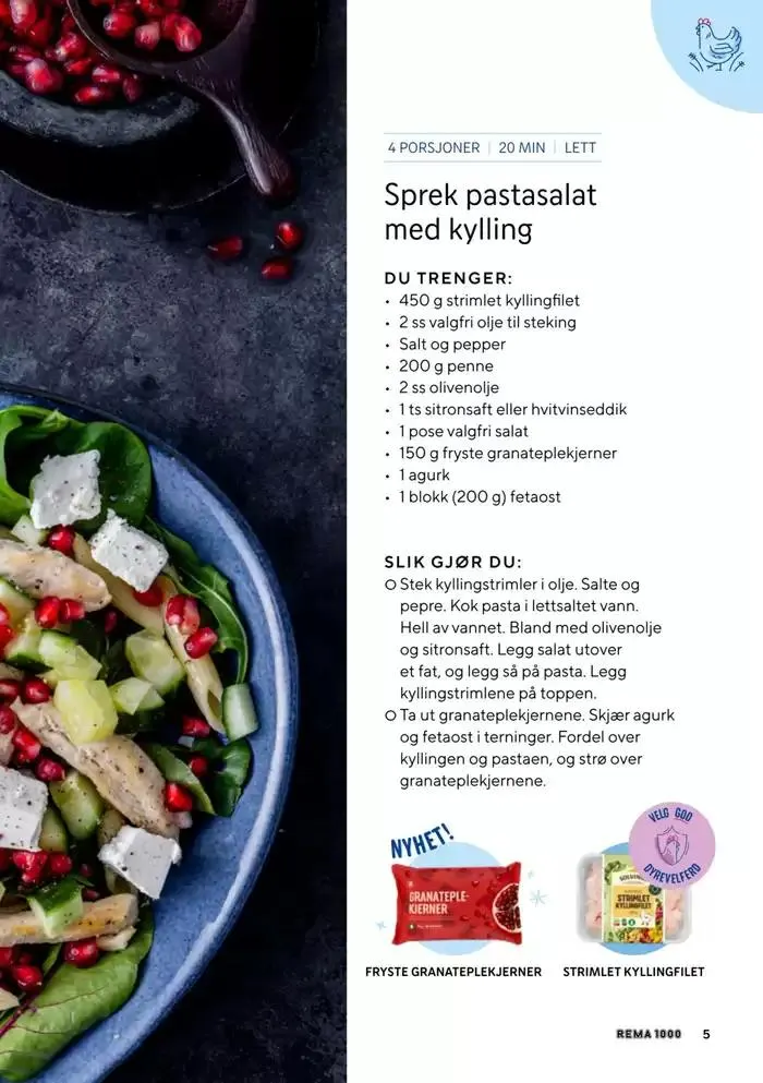 Topptilbud for alle kunder fra 2. mars til 30. mars 2025 - kundeavisside 5