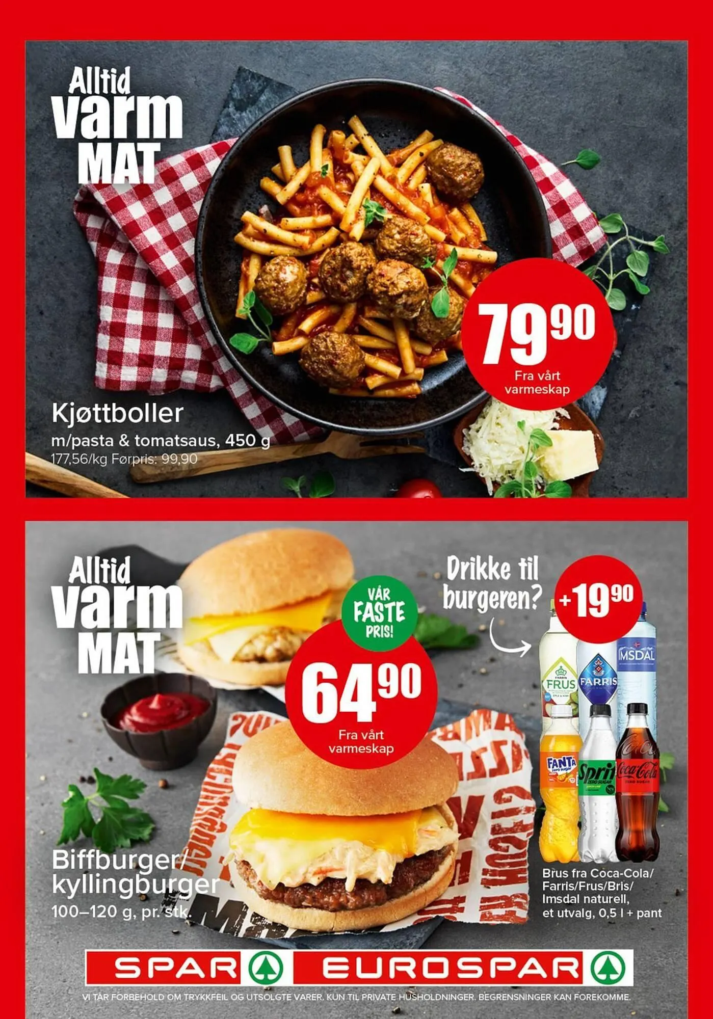 Eurospar kundeavis fra 1. mars til 7. mars 2026 - kundeavisside 6