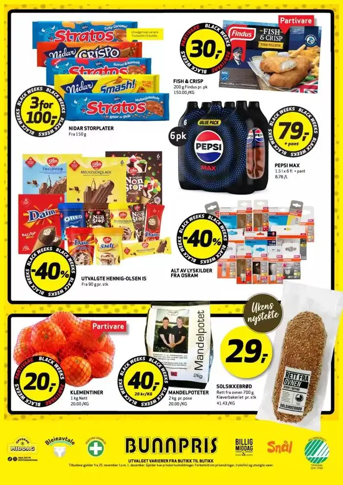 Topptilbud for alle kuppjegere fra 25. november til 9. desember 2024 - kundeavisside 7