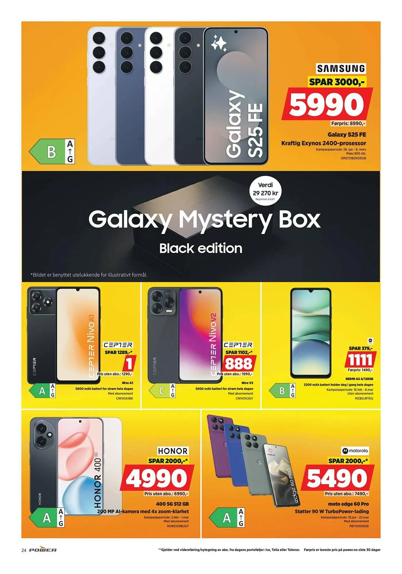 POWER kundeavis fra 23. februar til 2. mars 2026 - kundeavisside 24