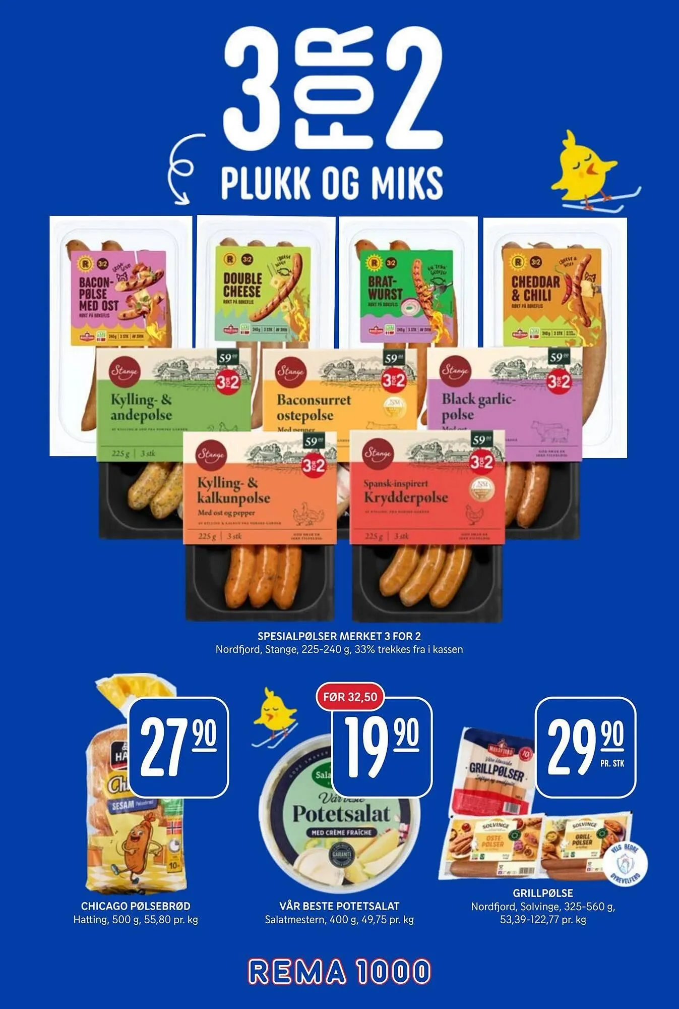 Rema 1000 kundeavis fra 30. mars til 5. april 2026 - kundeavisside 33