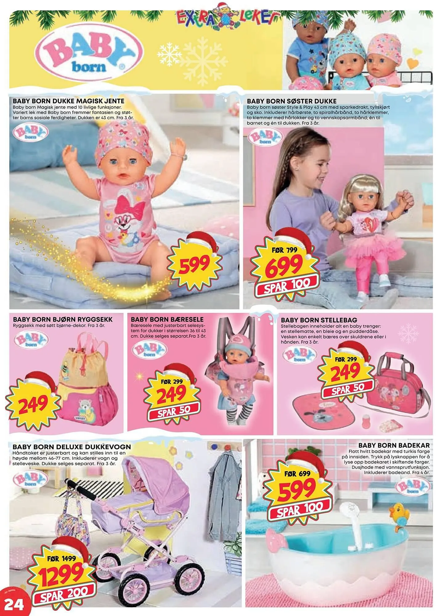 Extra Leker Kundeavis fra 14. november til 24. desember 2023 - kundeavisside 24