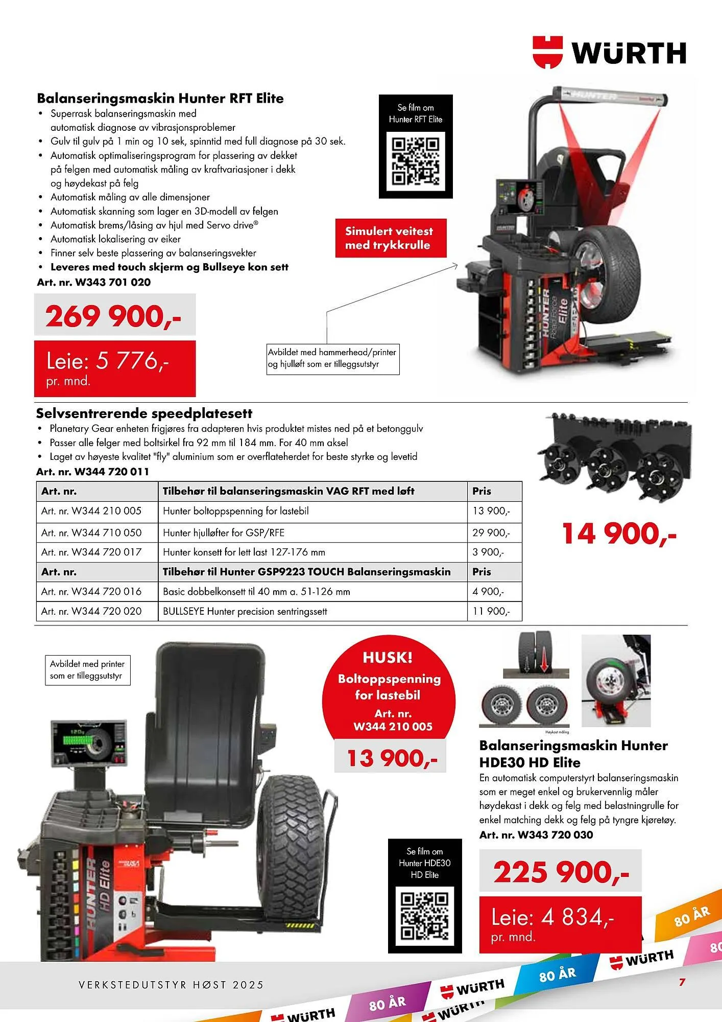 Würth kundeavis fra 16. september til 31. desember 2025 - kundeavisside 7