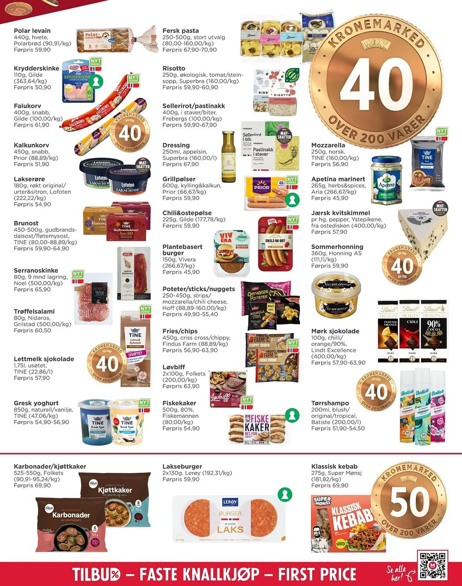 Meny kundeavis fra 5. januar til 10. januar 2026 - kundeavisside 7