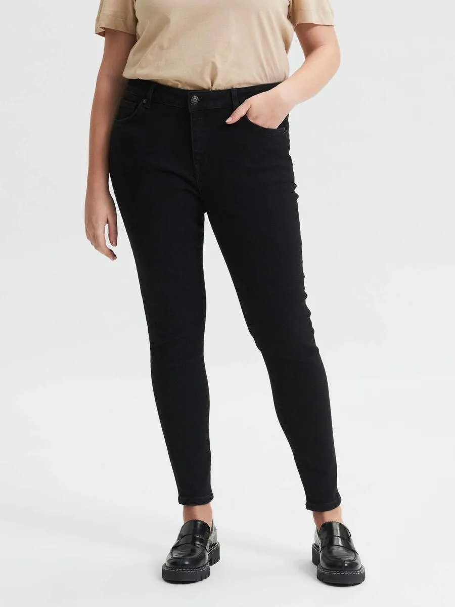 MID WAIST CURVE SKINNY FIT JEANS