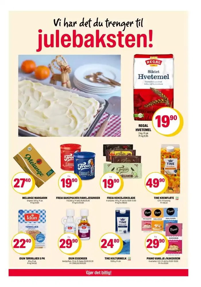 Spar nå med våre tilbud fra 25. november til 1. desember 2024 - kundeavisside 15