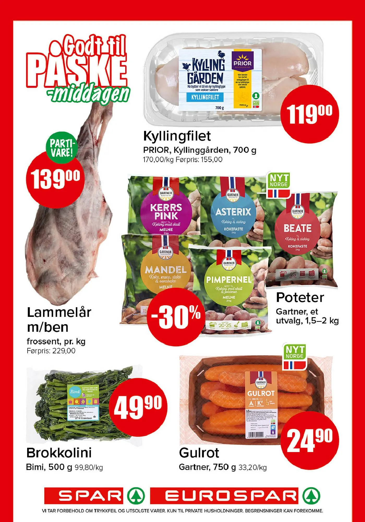 Spar kundeavis fra 29. mars til 4. april 2026 - kundeavisside 4