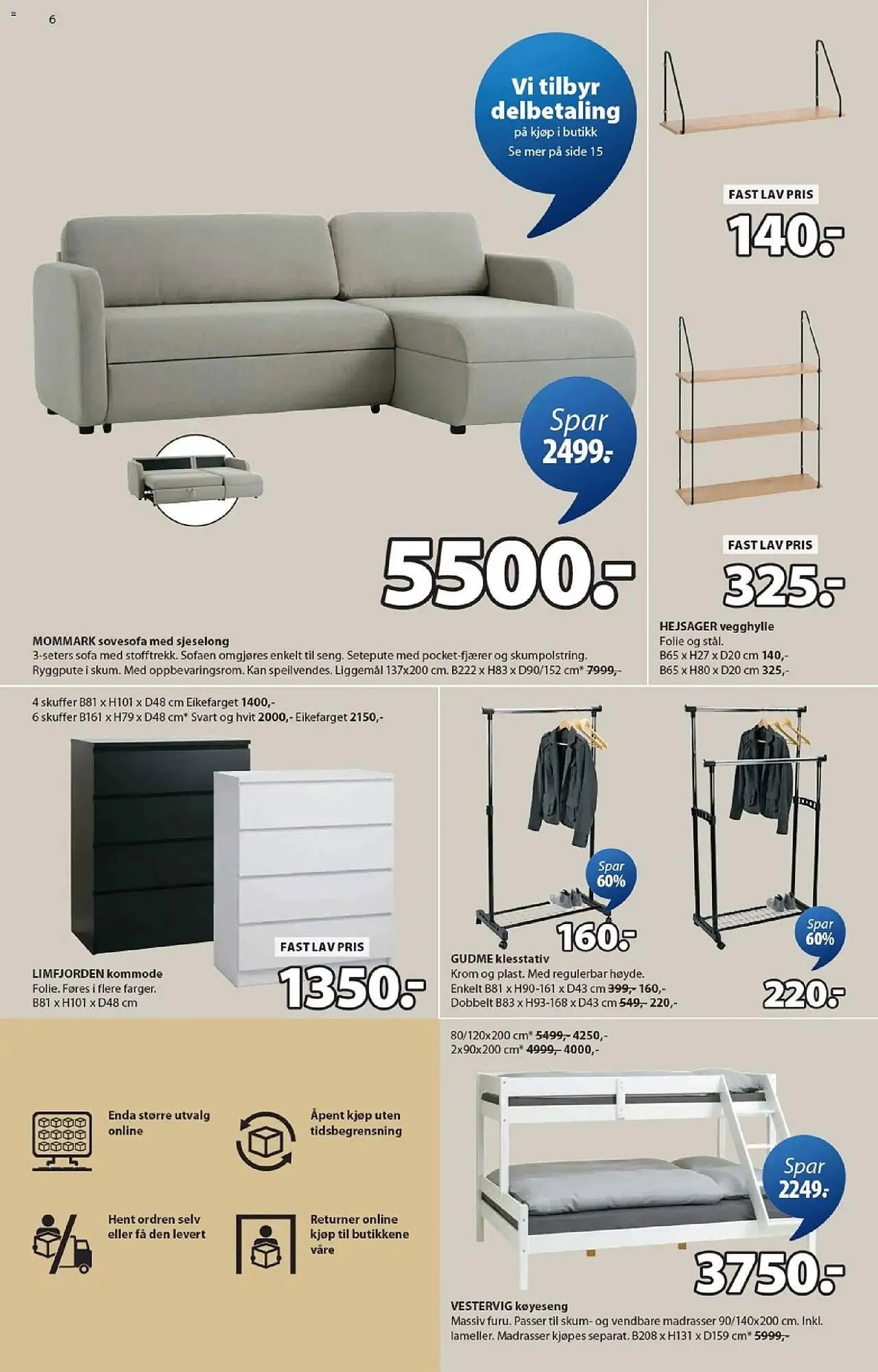 JYSK kundeavis fra 9. februar til 21. februar 2026 - kundeavisside 6