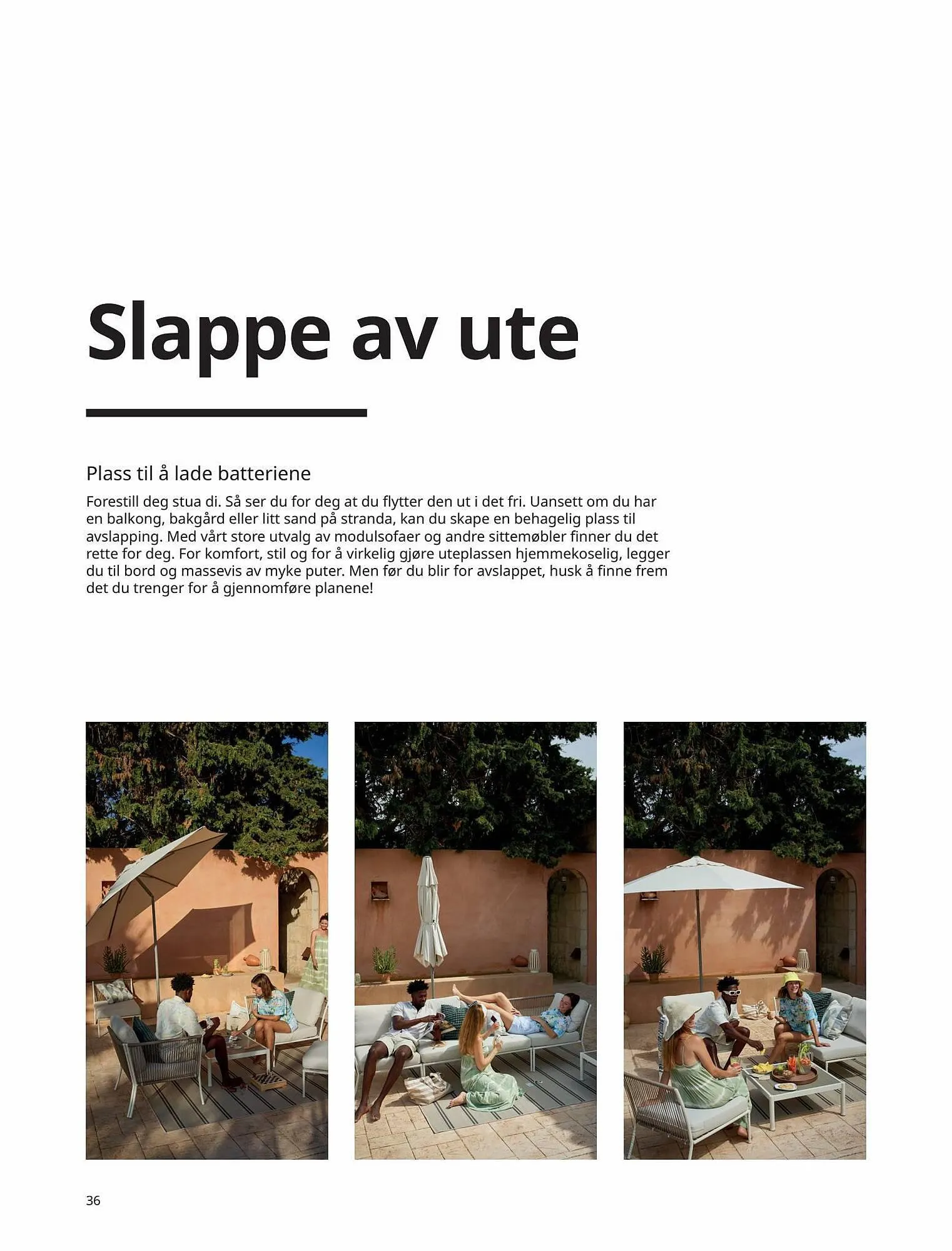 IKEA Kundeavis fra 5. mai til 31. august 2023 - kundeavisside 36