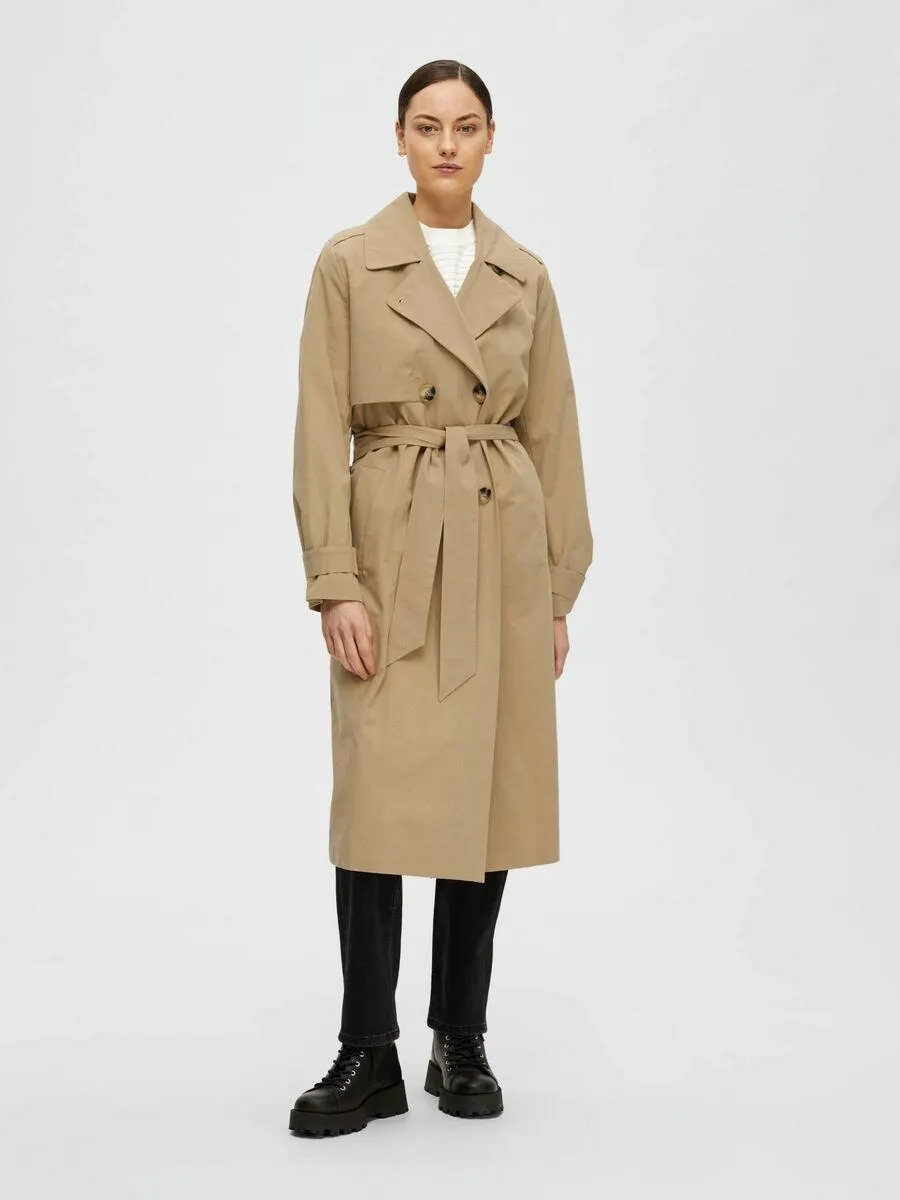 DOBBELTSPENT TRENCHCOAT