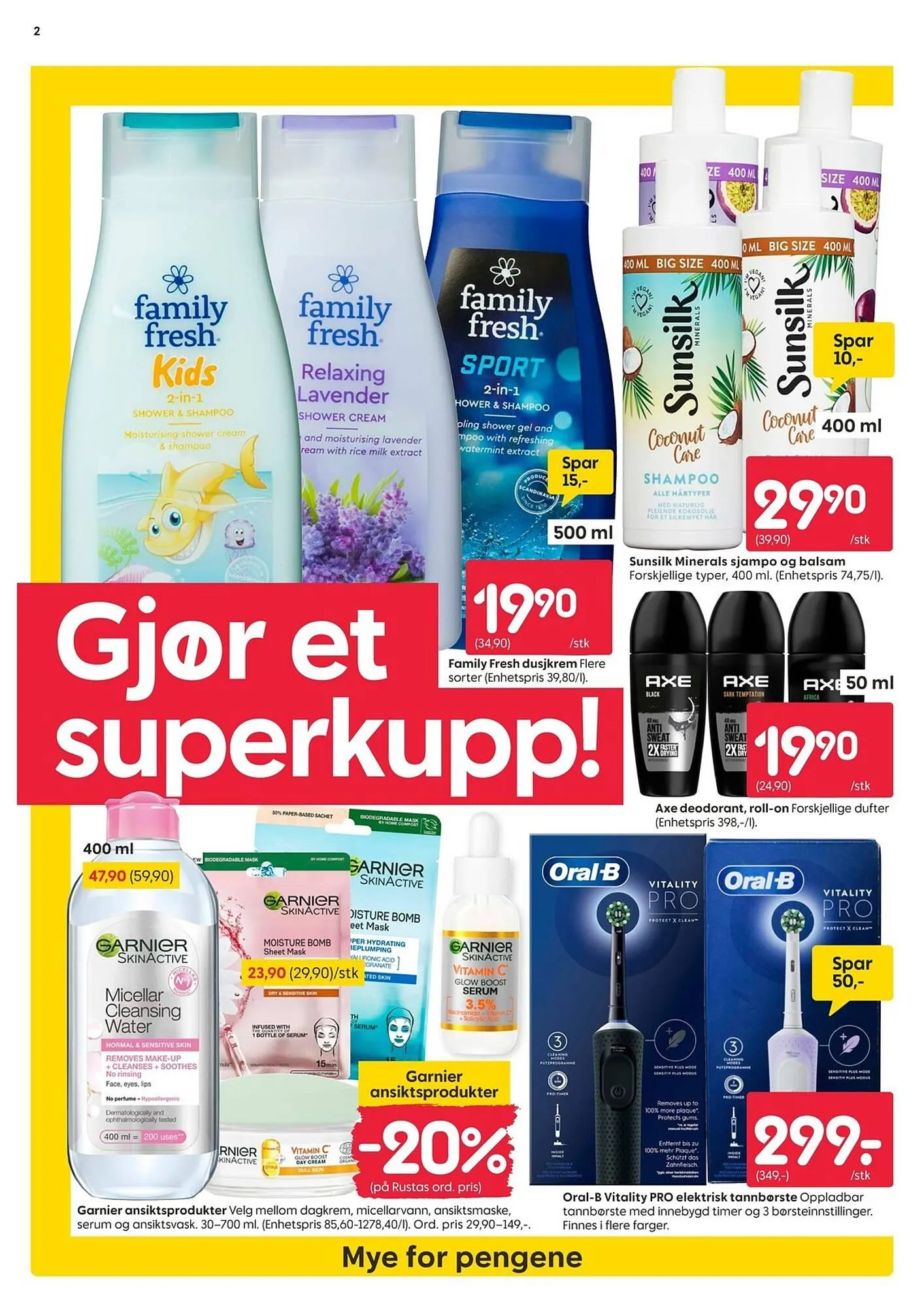 Rusta kundeavis fra 9. februar til 15. februar 2026 - kundeavisside 2