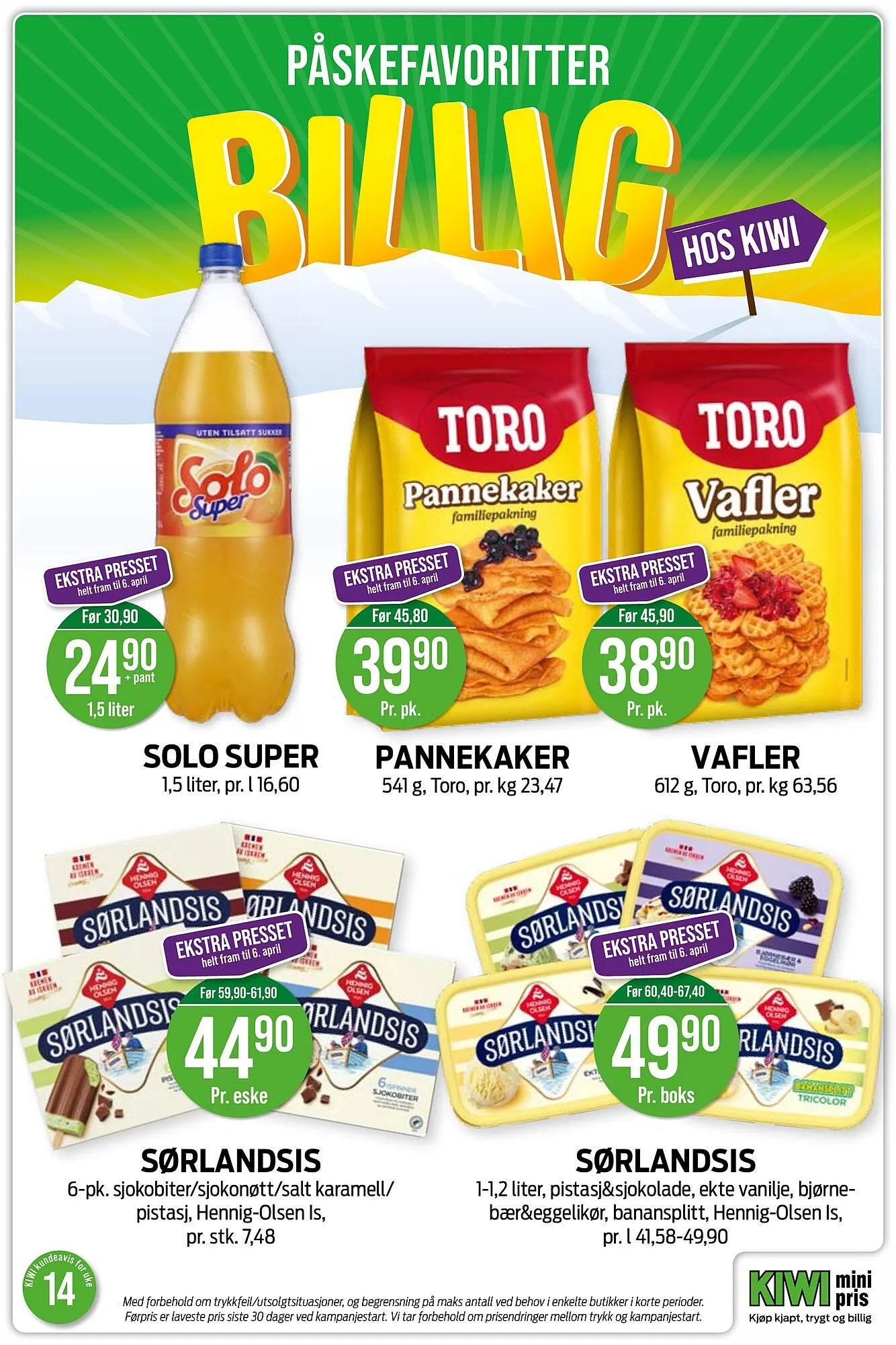 Kiwi fra 30. mars til 5. april 2026 - kundeavisside 3