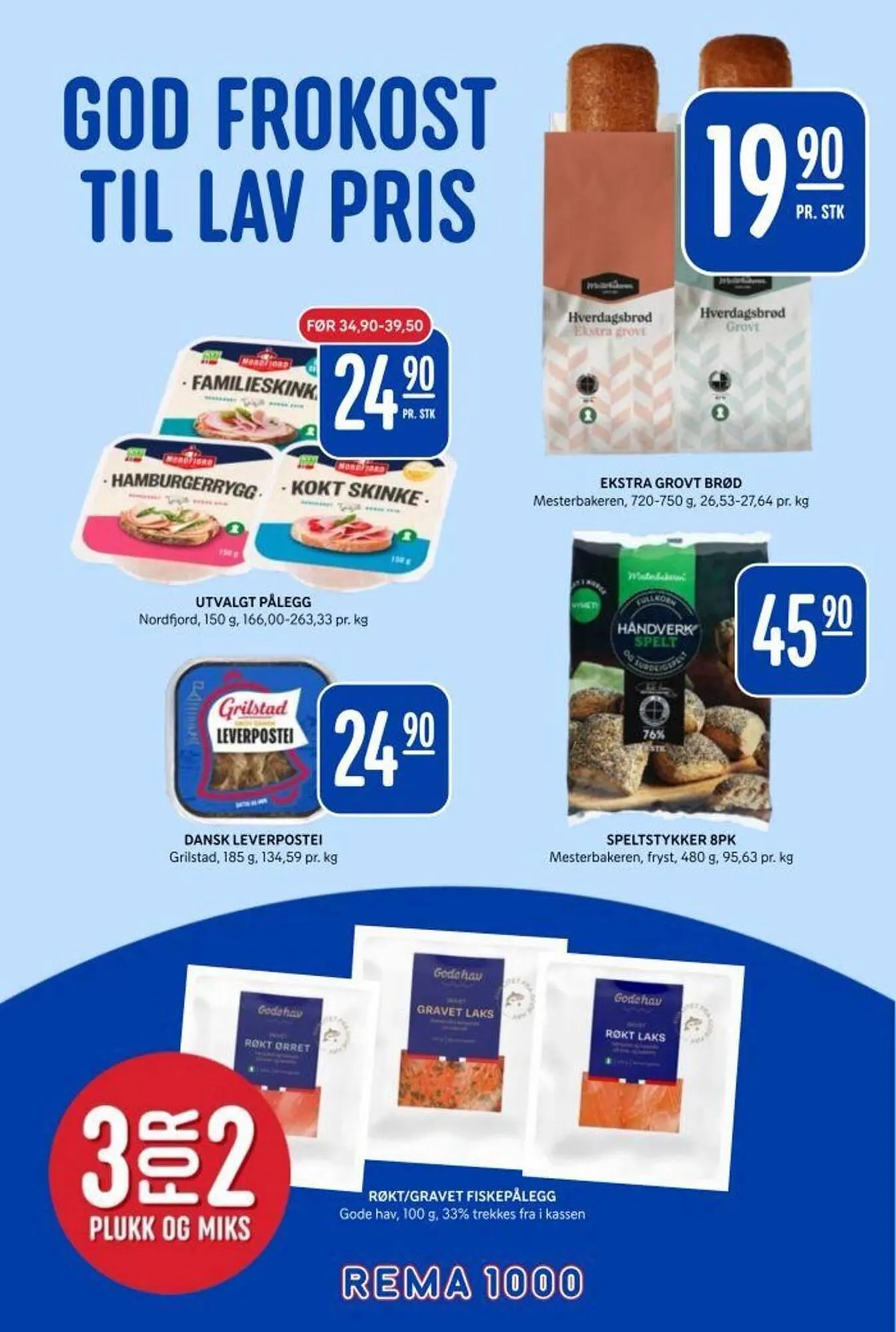 Rema 1000 kundeavis fra 6. april til 11. april 2026 - kundeavisside 22