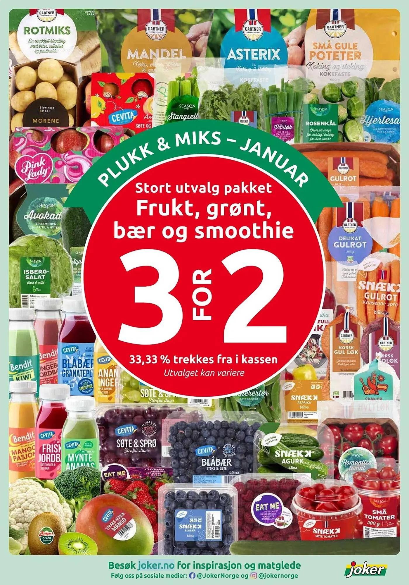 Joker kundeavis fra 20. januar til 24. januar 2026 - kundeavisside 3