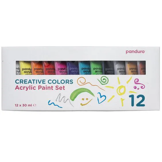 Panduro akrylmaling Kids 12x30