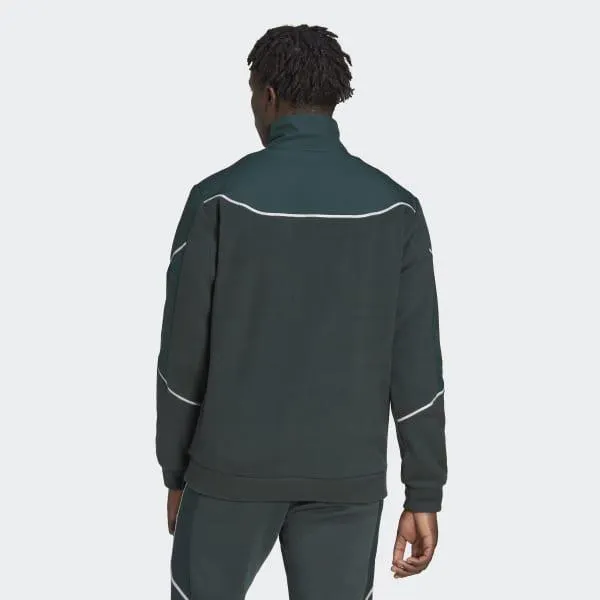 Essentials Reflect-in-the-Dark Polar Fleece Quarter-Zip Overdel