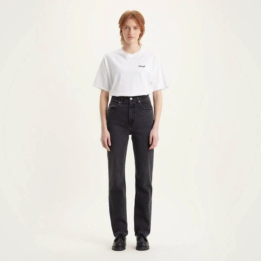 70's High Slim Straight Jeans