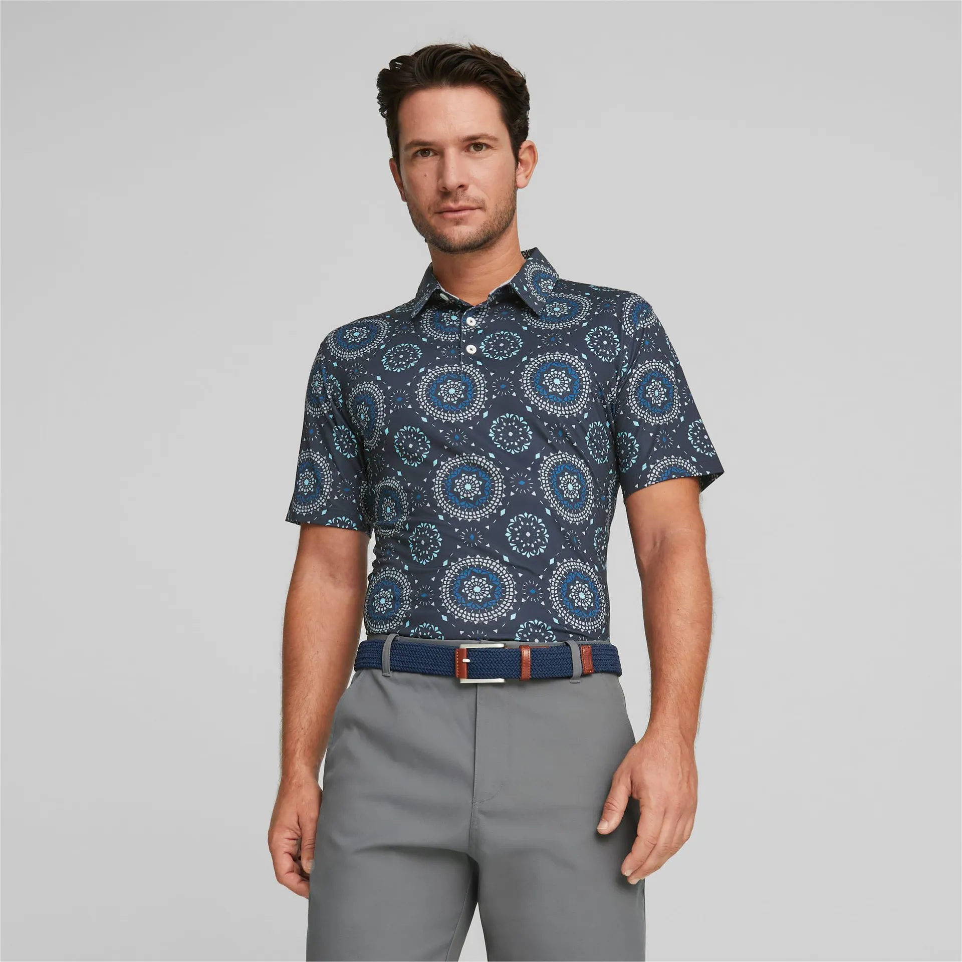 Mattr Rising Golf Polo Shirt Men