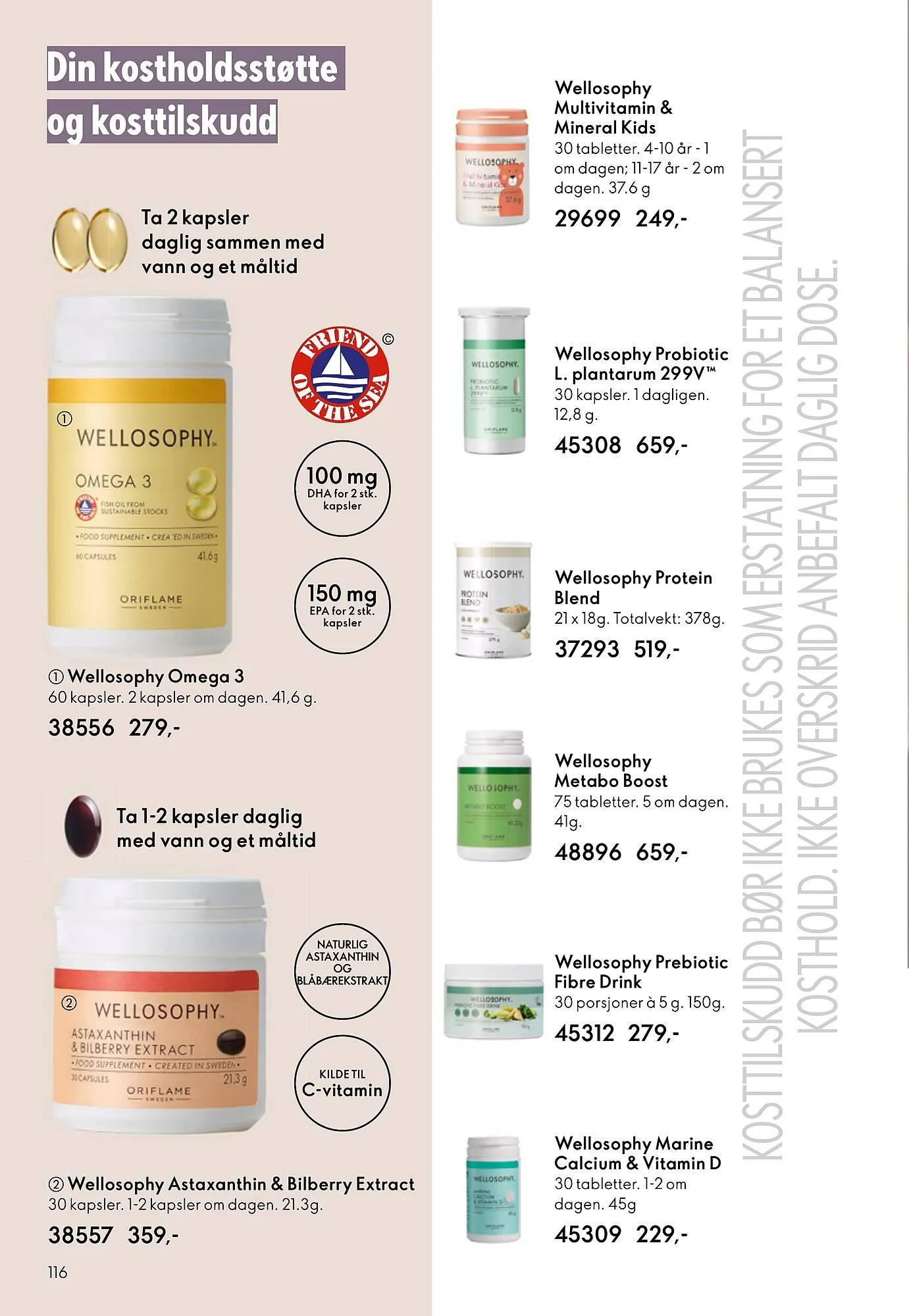 Oriflame katalog fra 8. oktober til 28. oktober 2025 - kundeavisside 116