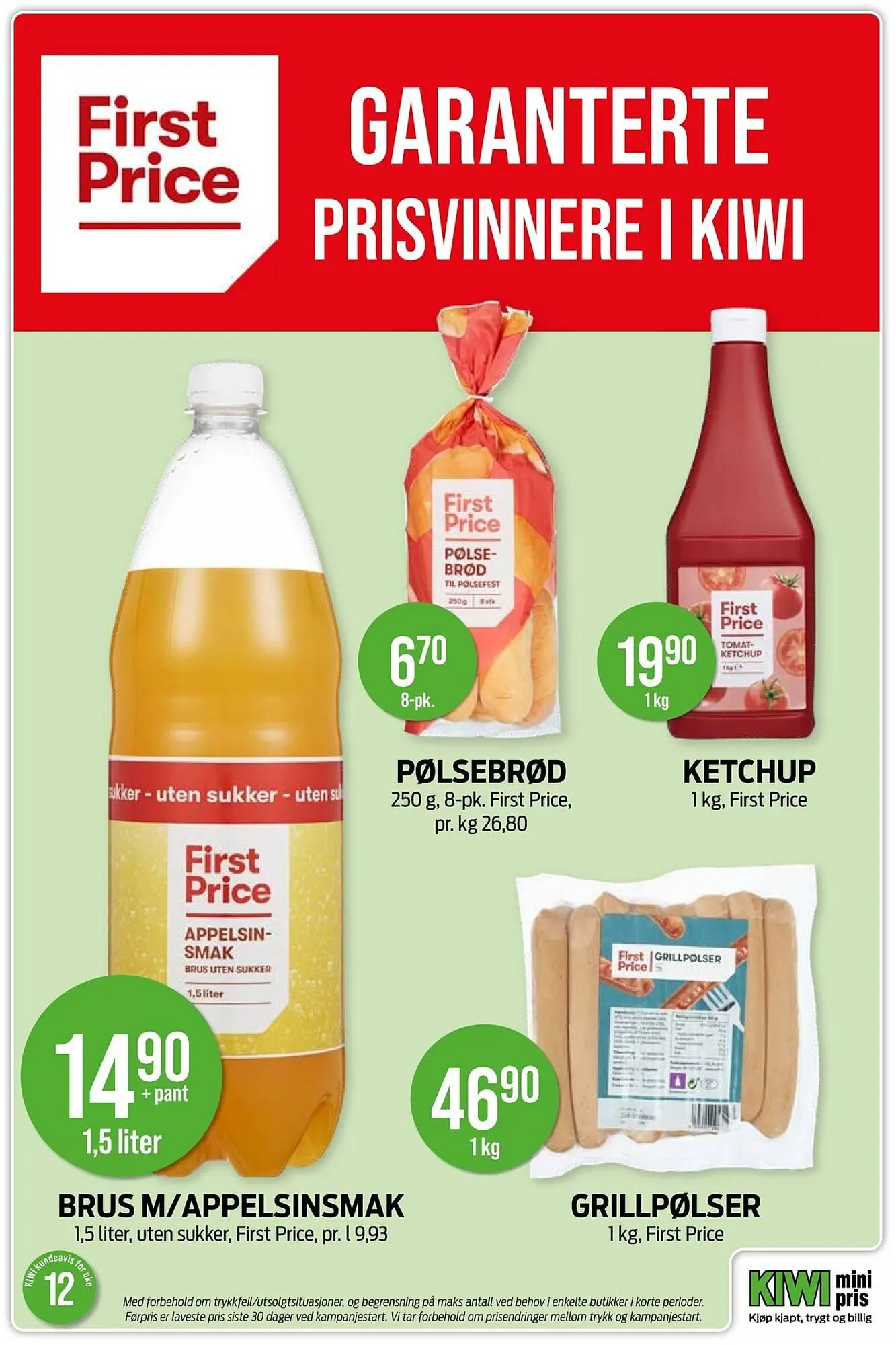 Kiwi kundeavis fra 16. mars til 22. mars 2026 - kundeavisside 27