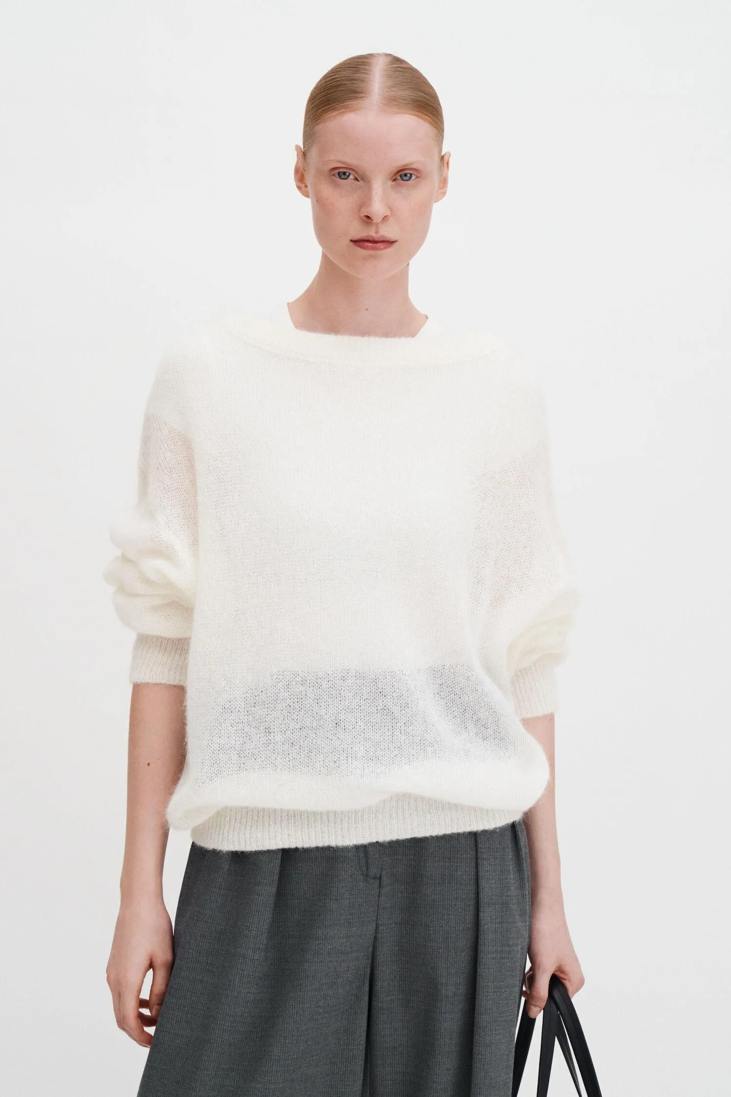 Boatneck Alpaca Sweater