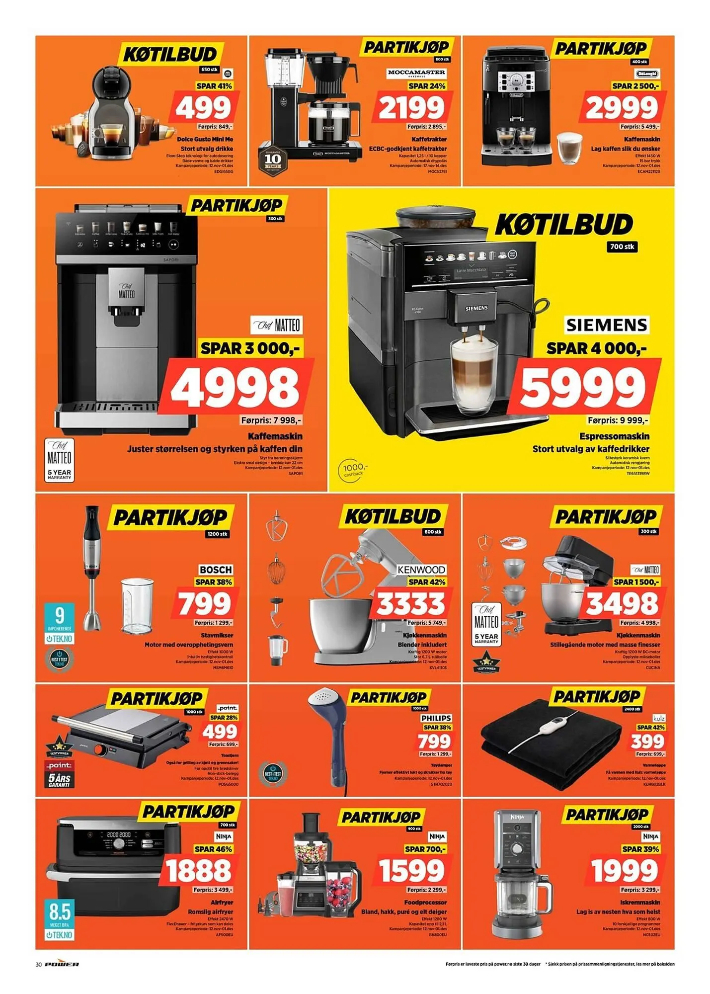 POWER kundeavis fra 17. november til 23. november 2025 - kundeavisside 30
