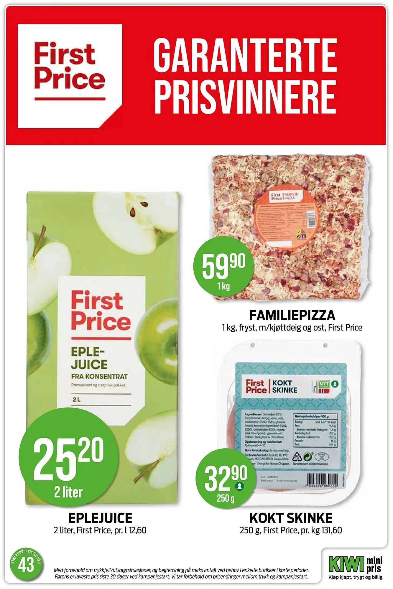 Kiwi kundeavis fra 20. oktober til 26. oktober 2025 - kundeavisside 25