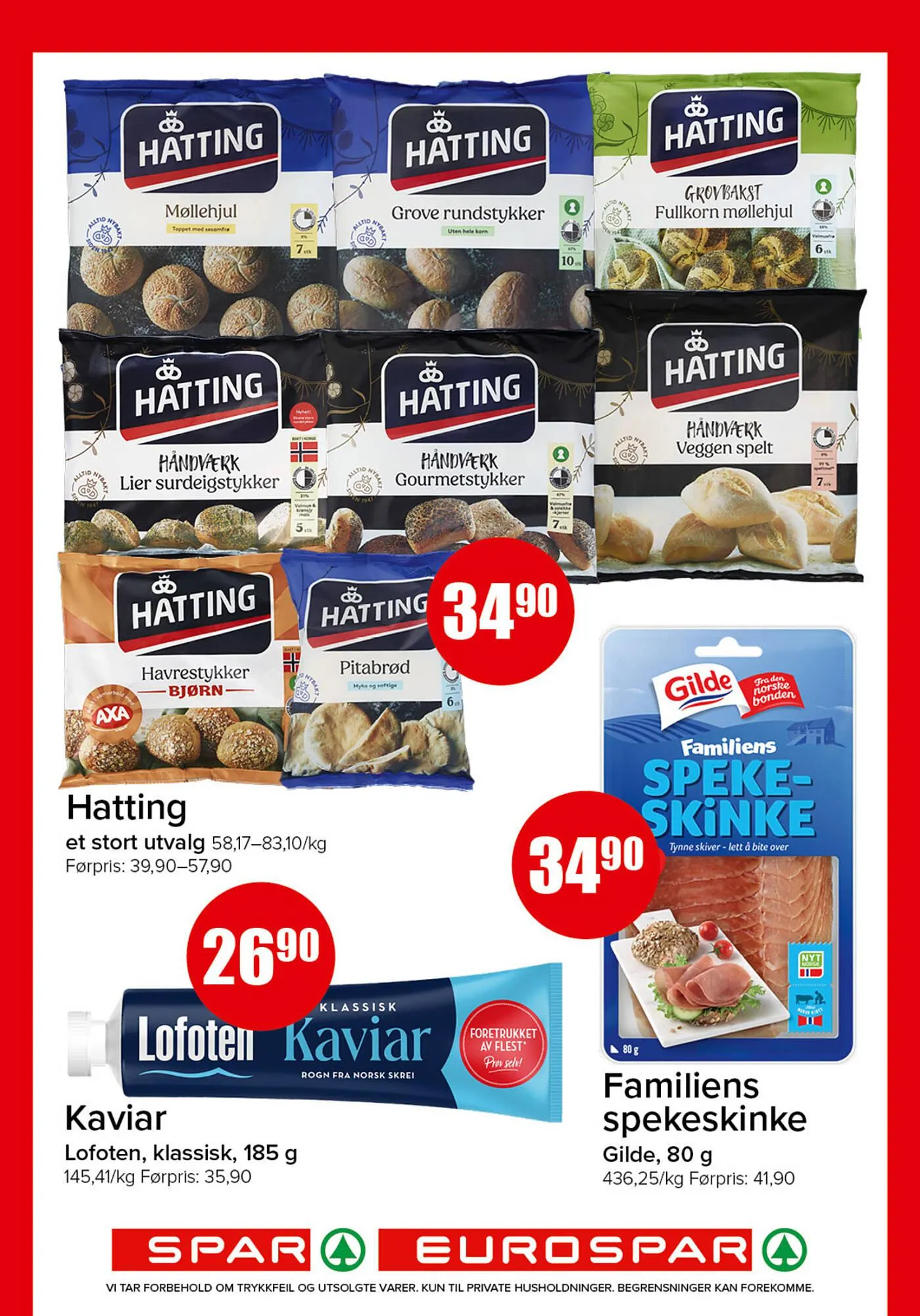 Eurospar kundeavis fra 8. desember til 14. desember 2025 - kundeavisside 9