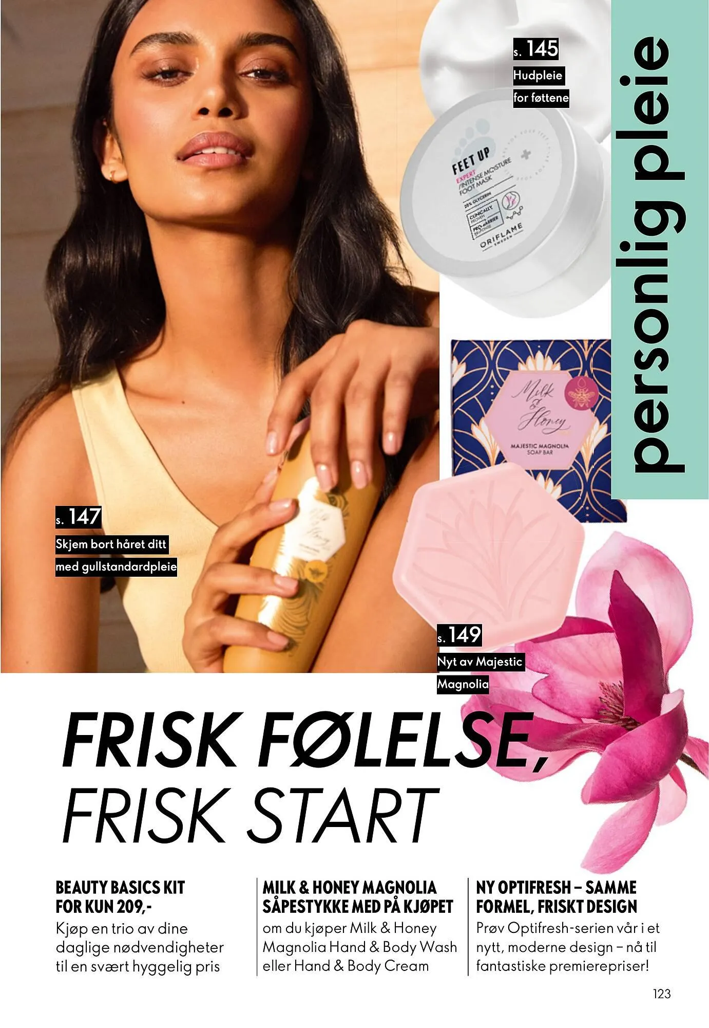 Oriflame katalog fra 31. desember til 27. januar 2026 - kundeavisside 123