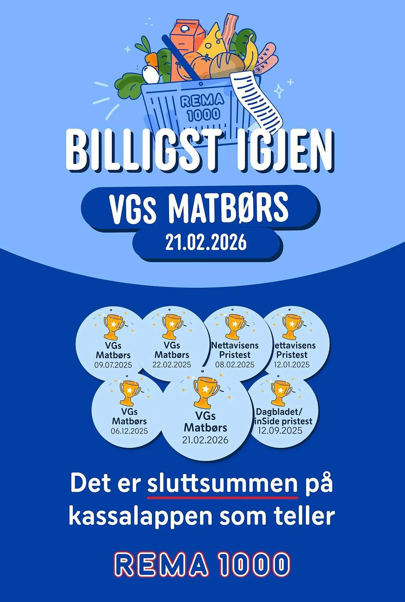 Rema 1000 kundeavis fra 23. februar til 2. mars 2026 - kundeavisside 1