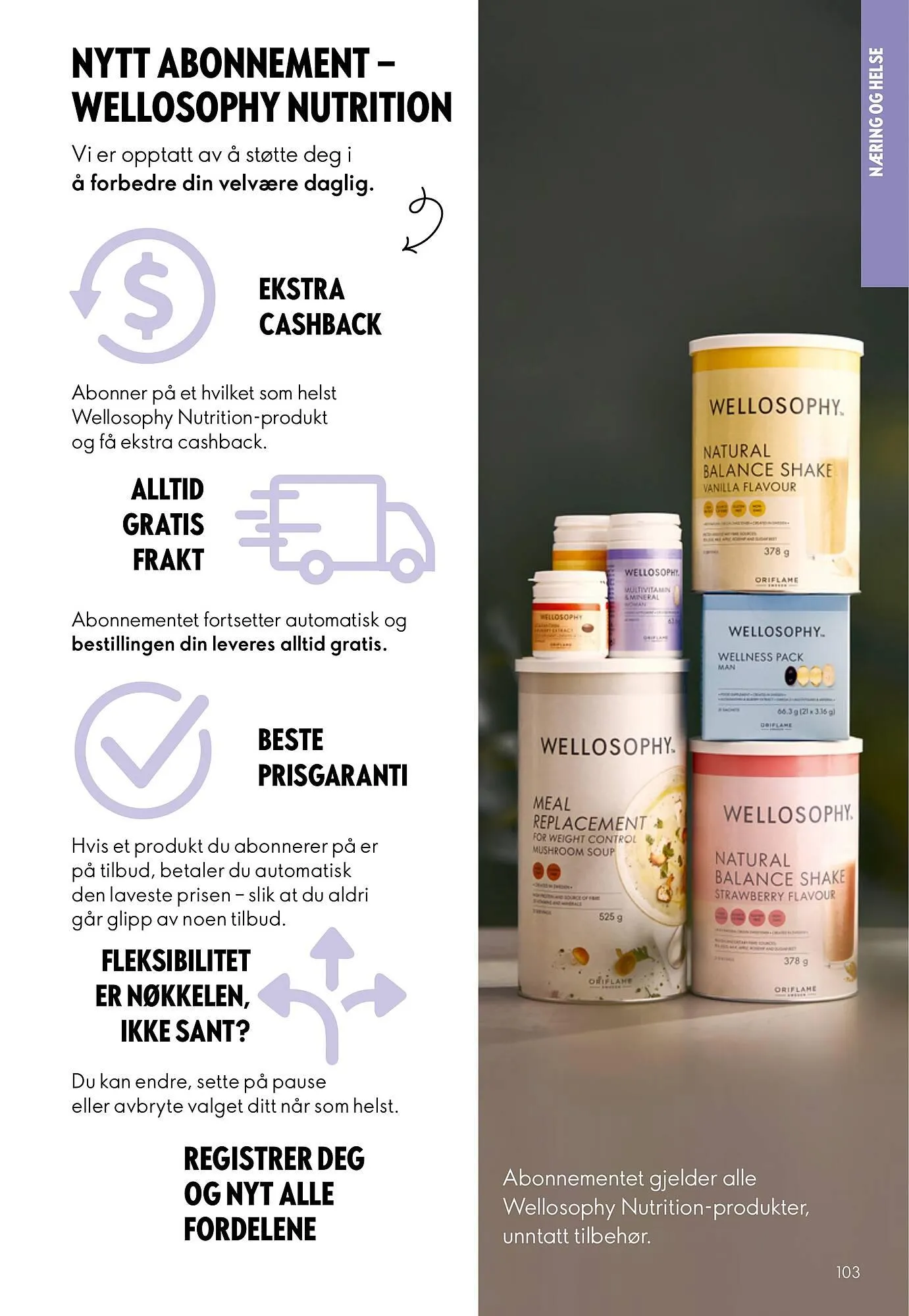 Oriflame katalog fra 29. oktober til 18. november 2025 - kundeavisside 103