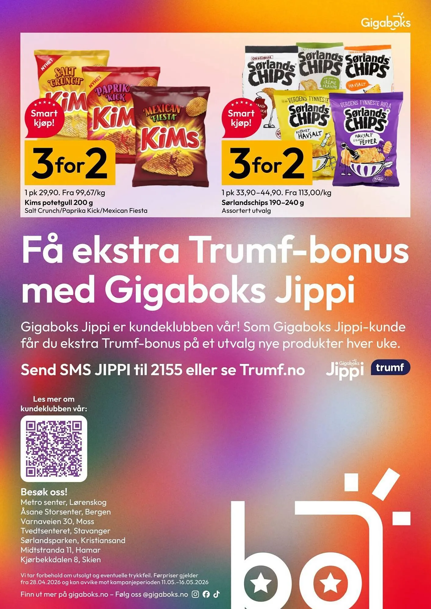 Gigaboks kundeavis fra 11. mai til 17. mai 2026 - kundeavisside 13