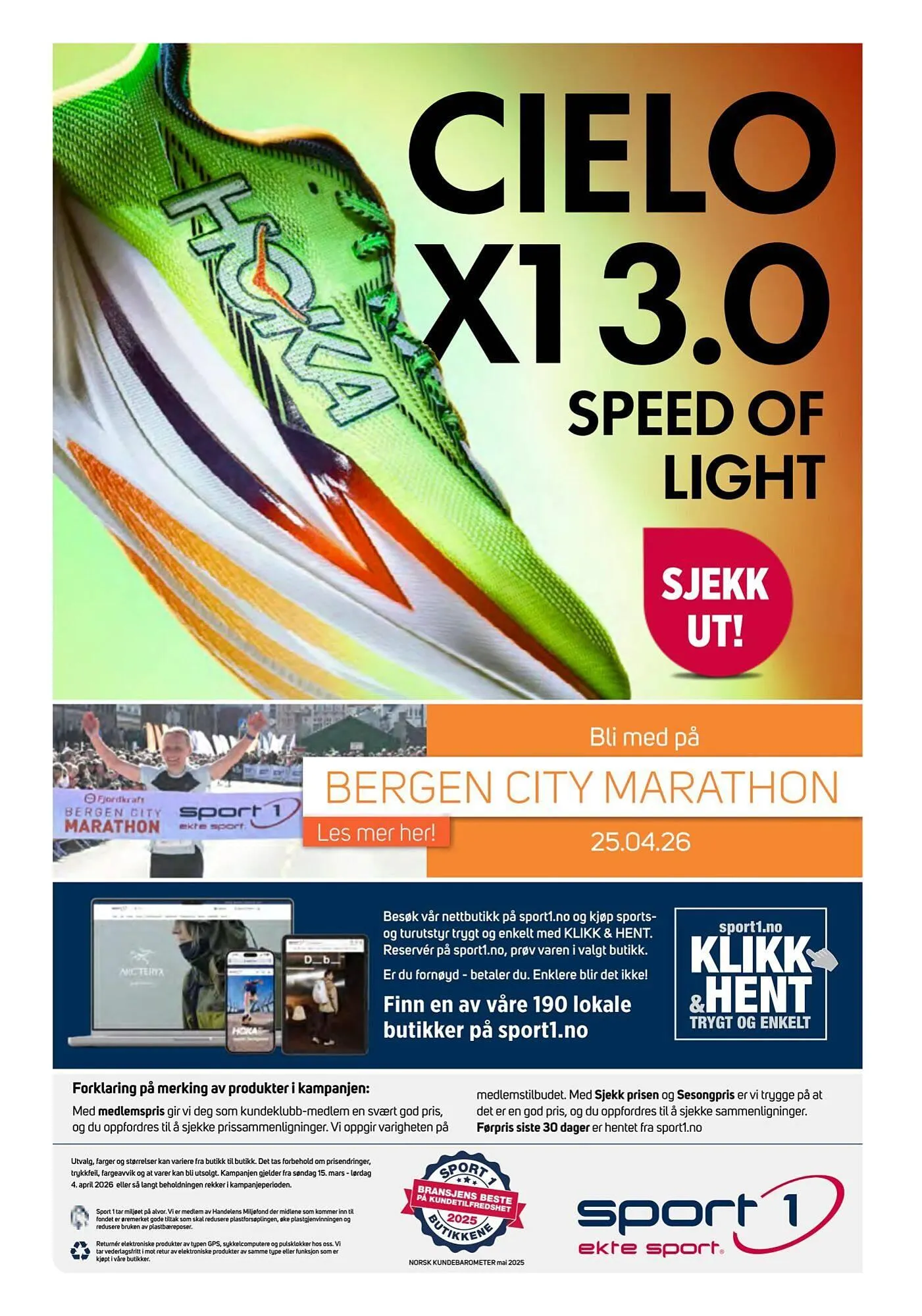 Sport 1 kundeavis fra 15. mars til 5. april 2026 - kundeavisside 10