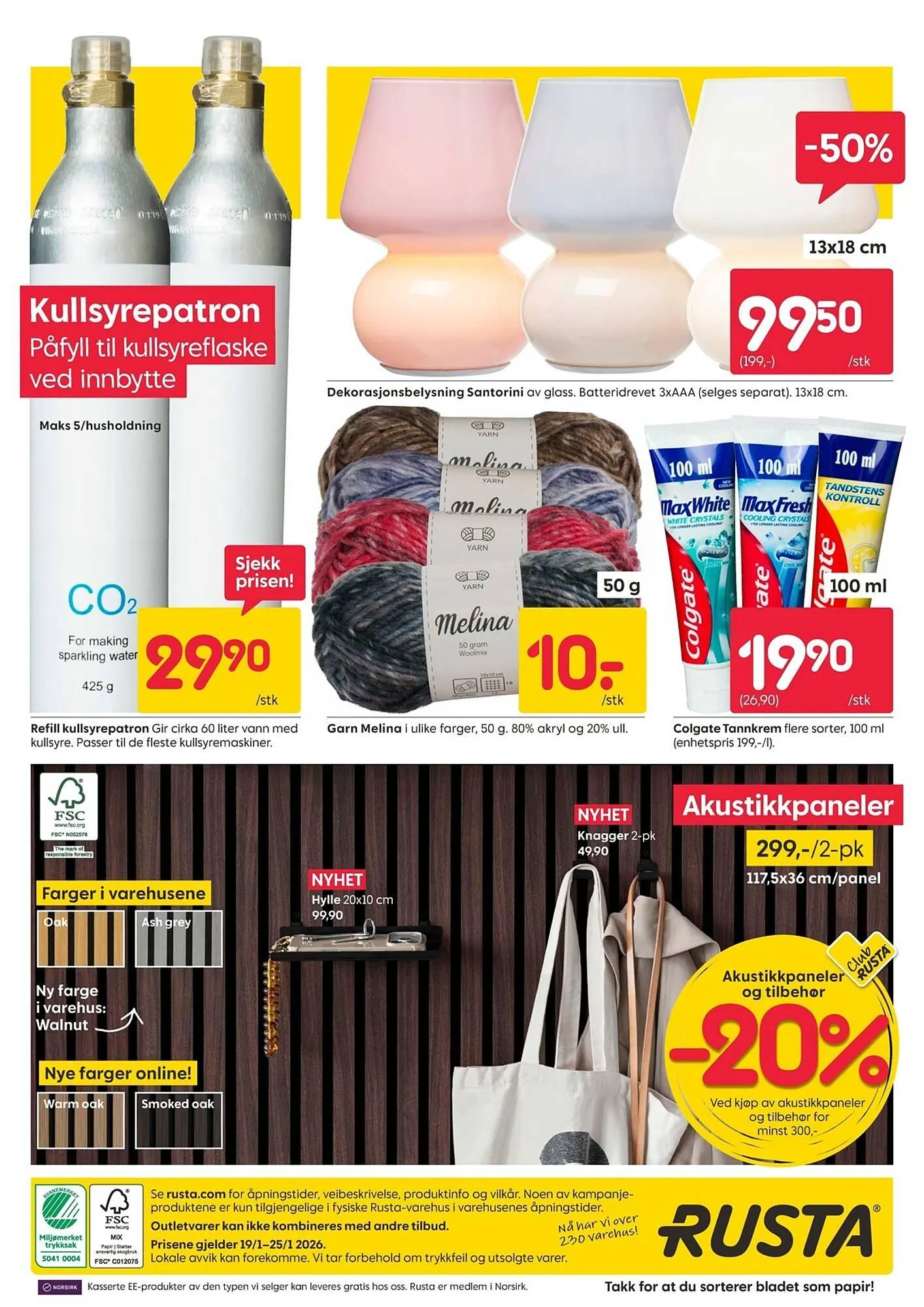 Rusta kundeavis fra 19. januar til 25. januar 2026 - kundeavisside 16