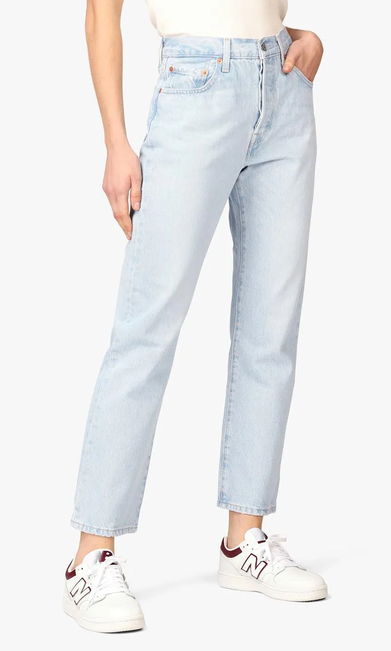 501® Crop Lys Blå Jeans