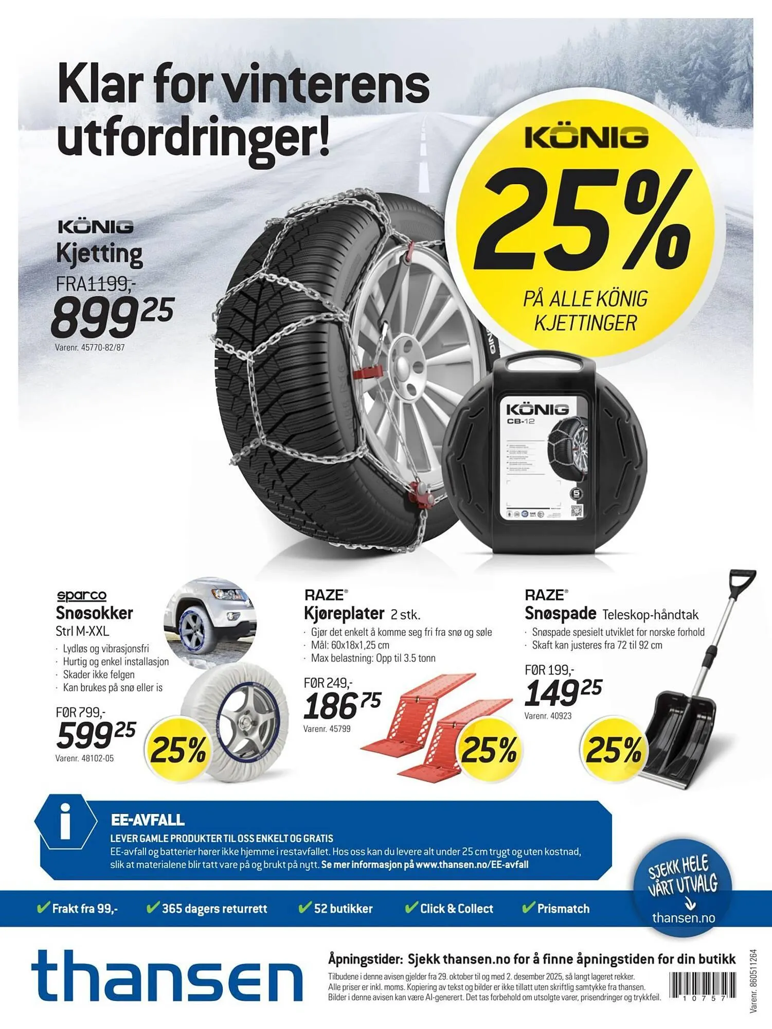Thansen kundeavis fra 1. november til 30. november 2025 - kundeavisside 24