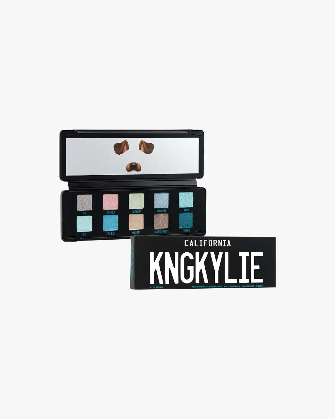 King Pressed Eyeshadow Shimmer Palette 9 g