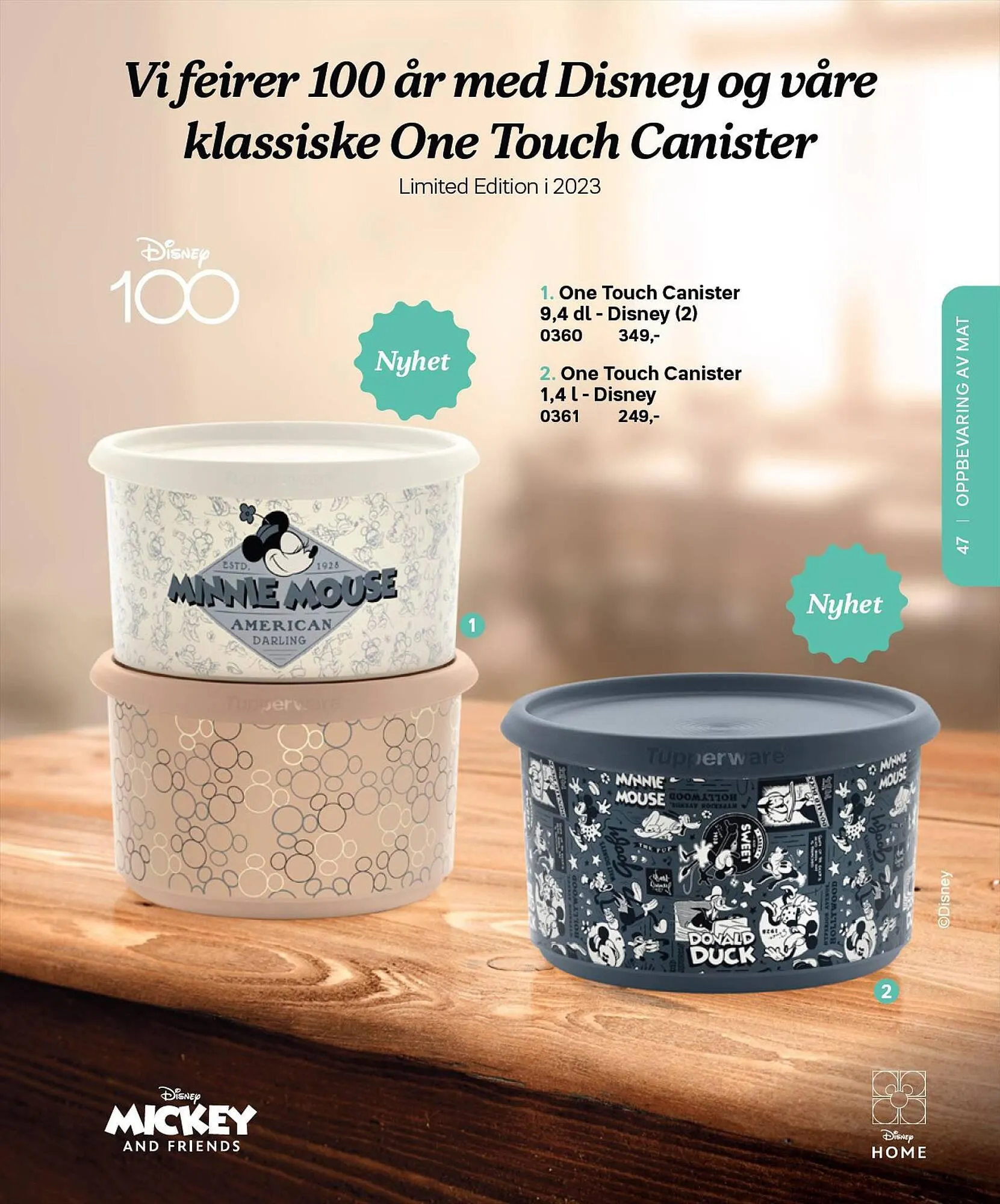 Tupperware Kundeavis fra 6. mars til 31. august 2023 - kundeavisside 47