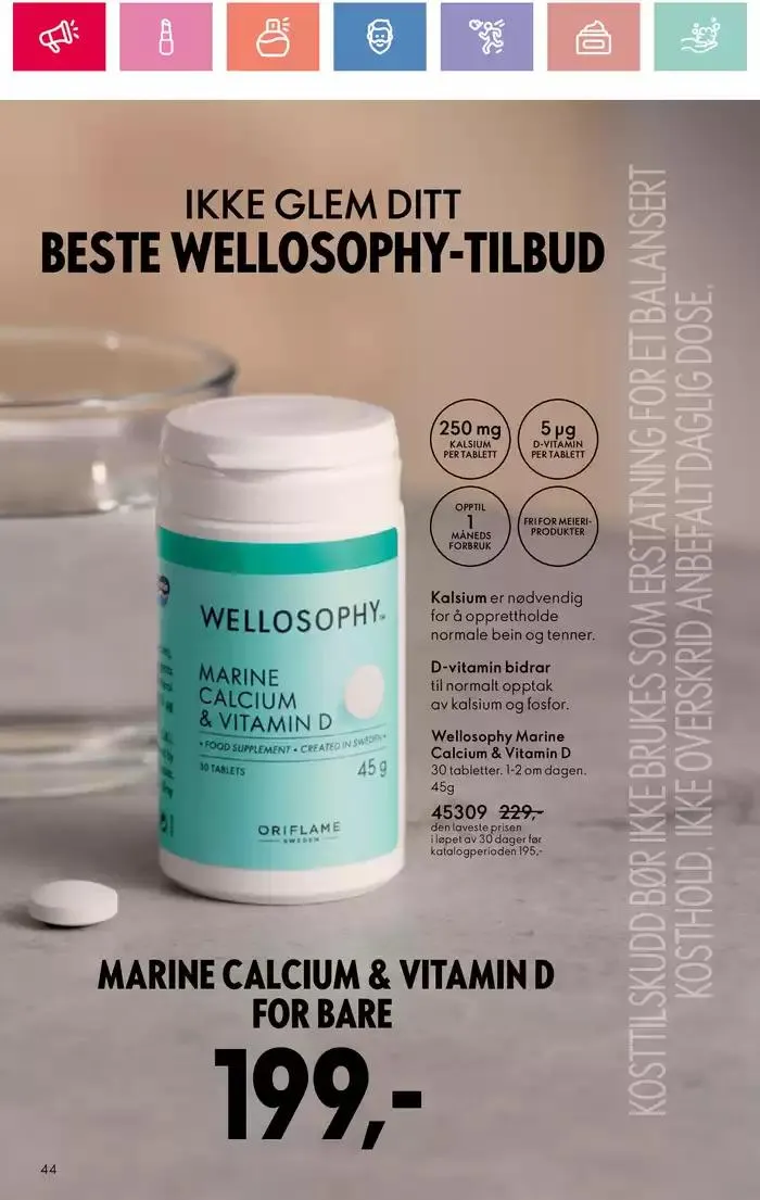 ORIFLAME Kundeavis fra 5. januar til 12. januar 2025 - kundeavisside 44