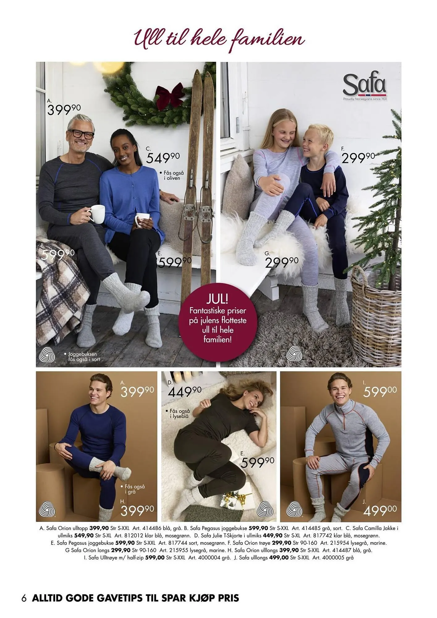 Sparkjøp kundeavis fra 20. oktober til 24. desember 2025 - kundeavisside 6