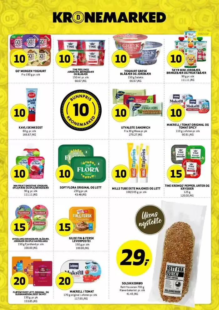 Topptilbud for alle kuppjegere fra 6. januar til 13. januar 2025 - kundeavisside 9