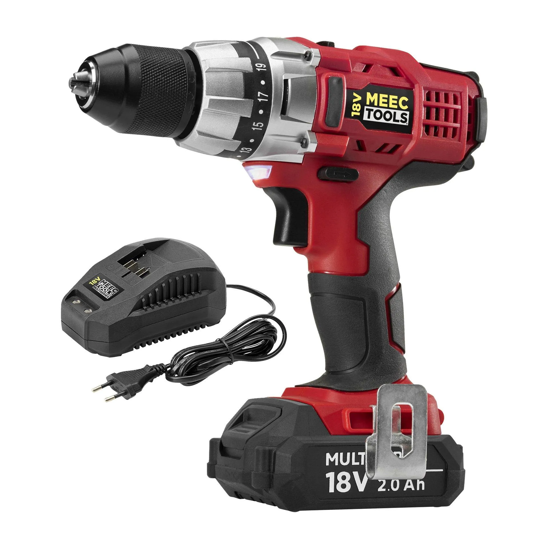 Skrutrekkersett 35 Nm 2,0 Ah 18 V