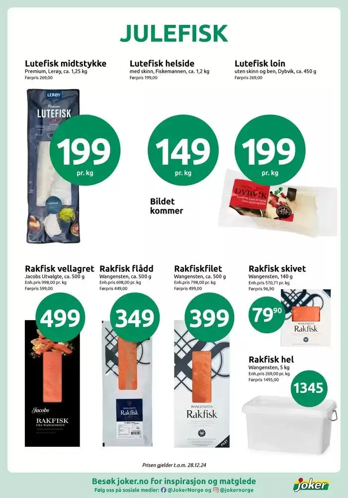 Joker Kundeavis fra 18. november til 2. desember 2024 - kundeavisside 17