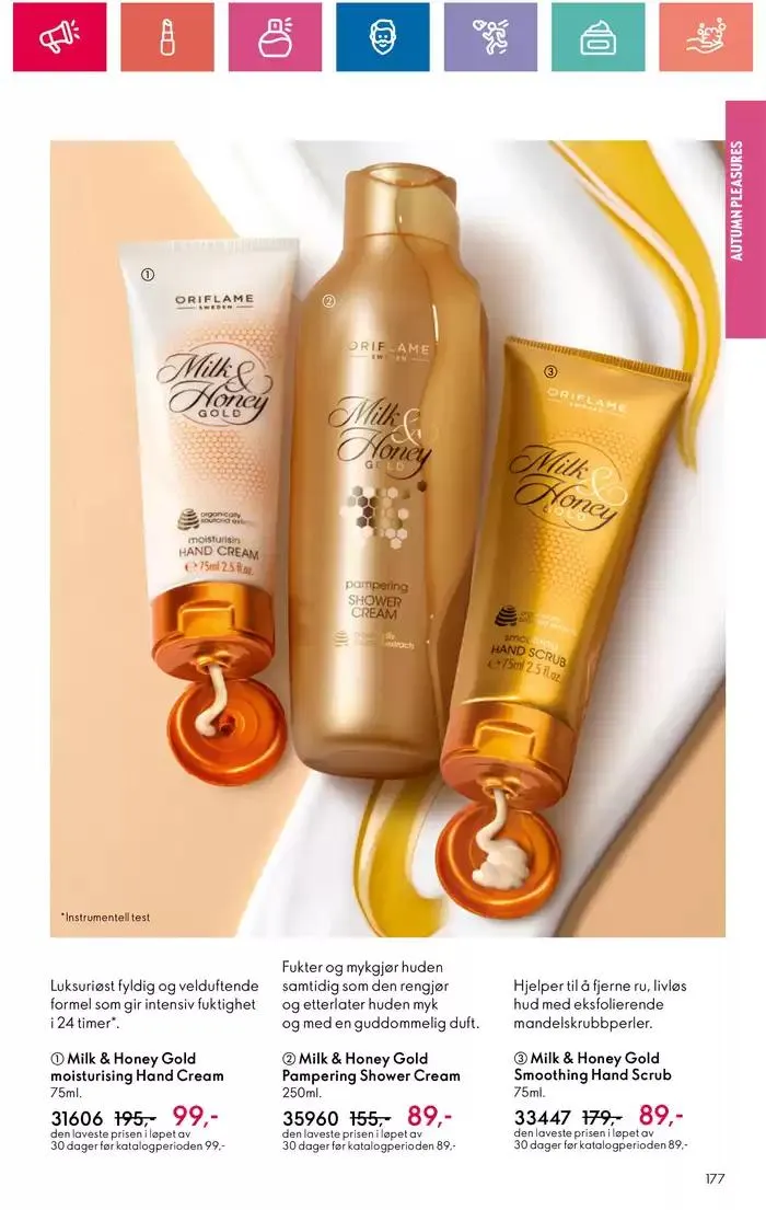 ORIFLAME Kundeavis fra 31. oktober til 14. november 2024 - kundeavisside 177