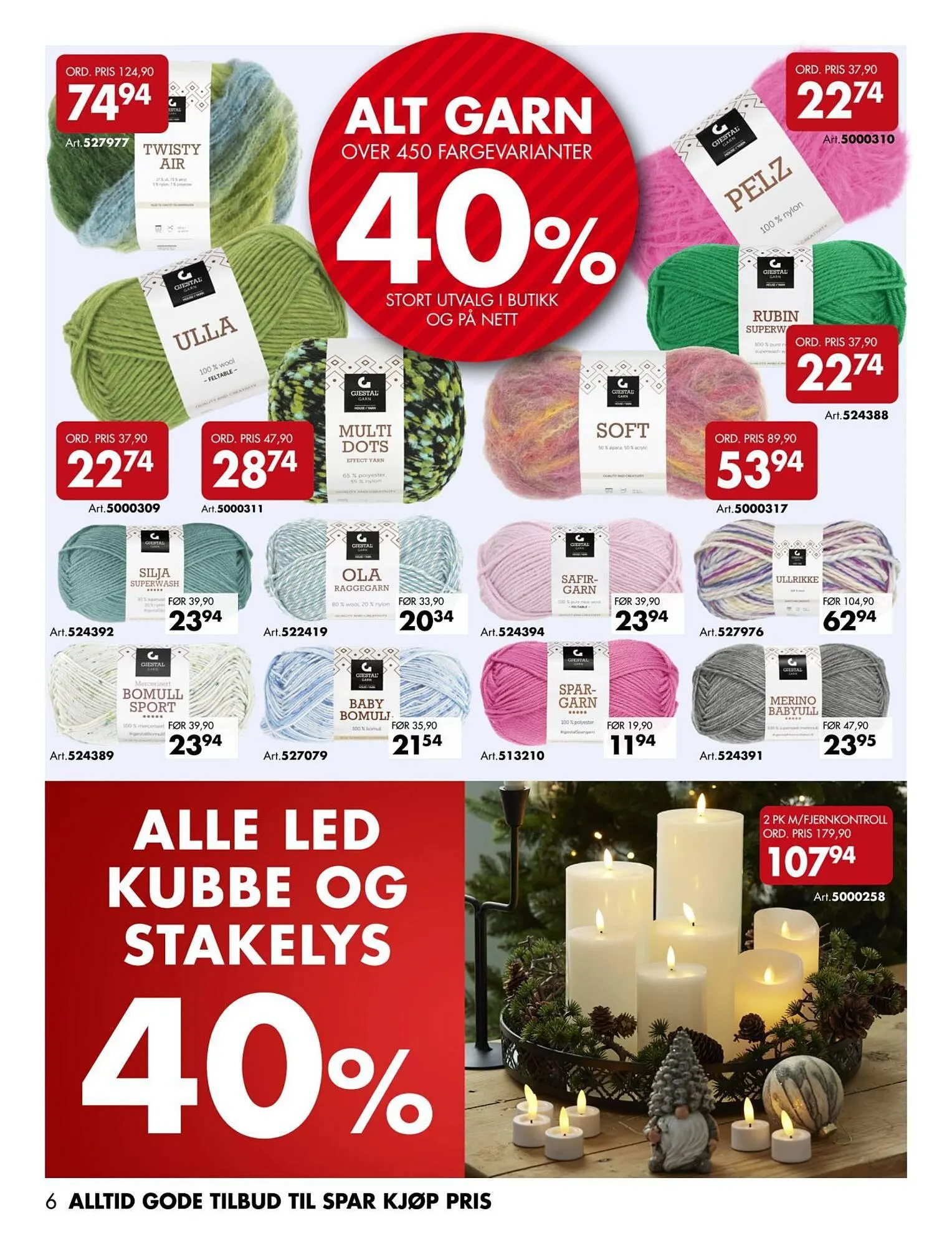 Sparkjøp kundeavis fra 10. november til 23. november 2025 - kundeavisside 6